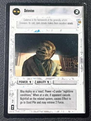 Star Wars Oyun Kartı 1998