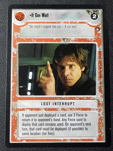 Star Wars Oyun Kartı 1996
