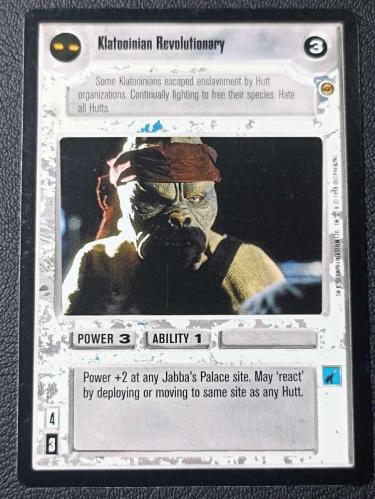 Star Wars Oyun Kartı 1998