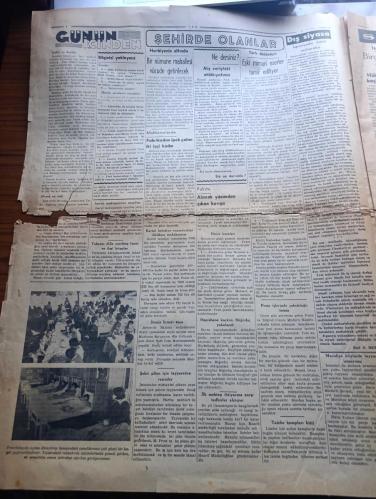 Tan Gazetesi - Turkish Newspaper - 21 Temmuz 1936 - Montrö zaferi mukavele gece imzalandı - gece saat 12 bütün millet ayakta vapurlar düdük çalıyor sokaklarda alkış sesleri yükseliyor halk zaferi kutluyor - büyük önderimiz Atatürk anafartalar'da G. İzzeddin ve Cevat Abbas'la beraber fotoğraf - Ordu bugün merasim ile Çanakkale'ye giriyor - Montrödeki merasim boğazlar zaferimiz dün altın kalemle imzalandı - İspanya'da dahili muharebe yazan Raif N. Meto - İspanya'da birçok şehirler yanıyor yüzlerce ölü var - Mussolini'nin beyanatı - Toy Çocuk yazan Burhan Felek - Bükreş radyosunda Nihat Esengin konseri Fotoğrafı - ilk olimpiyat kafilesi yola çıktı fotoğraflar - Atatürk Çanakkale muharebesi'ni anlatıyor - Ademle Havva yazan Burhan Cahit - Üç İstanbul yazan Mithat Cemal Yazı Dizisi - radyo programı - Sümerbank yerli mallar pazarları - Hasan acıbadem yağı kremi - Columbia elektrik pilleri ve bataryaları - Üsküdar Amerikan kız lisesi kayıtları başlamıştır - Maliye vekili Fuat Ağralı Ankarada