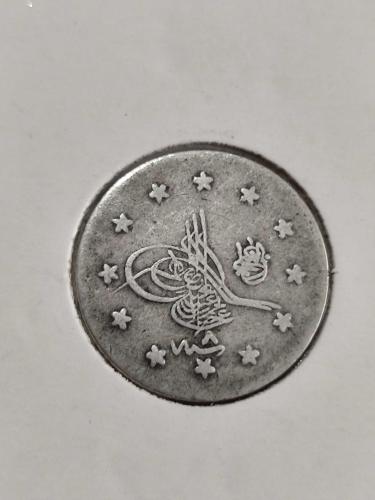 Sultan Abdülhamit 1293/8 Gümüş 1 Kuruş Nadir