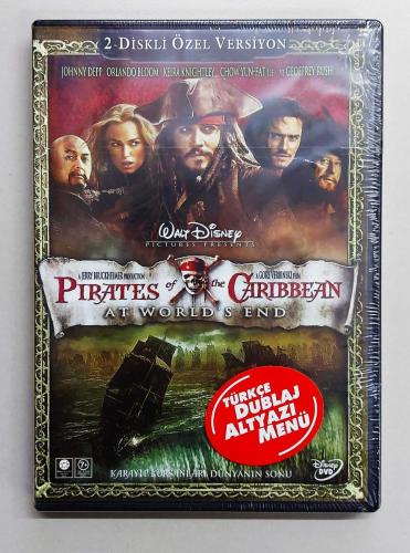 Karayip Korsanları Dünyanın Sonu - 2 Diskli DVD Film SIFIR AMBALAJINDA ( Pirates of the Caribbean - At World's End )