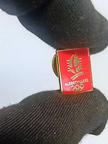 Albertville 1992 Fransa Kış Olimpiyatları Rozeti Pin
