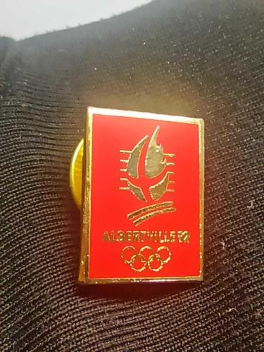 Albertville 1992 Fransa Kış Olimpiyatları Rozeti Pin