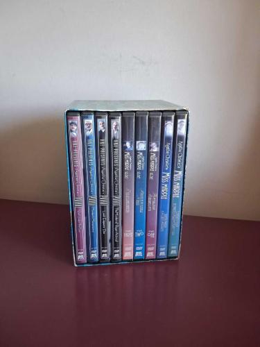 Dvd Film Agatha Christie Mega Set Collection 9 Dvd Orijinal - Çiziksiz Amerika Baskısı Türkçe Yok Bölge 1 Nadir Koleksiyon Arşiv