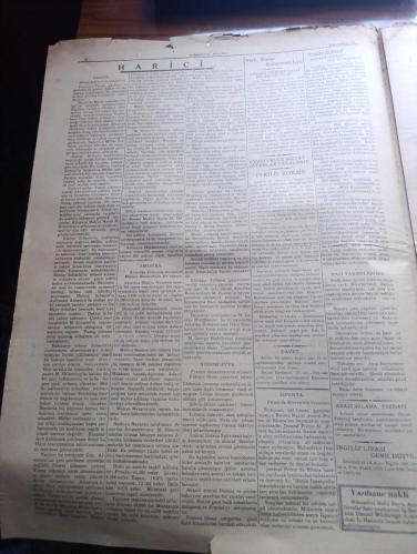 Hakimiyeti Milliye Gazetesi - Turkish Newspaper - 17 Kanunuevvel (Aralık) 1929 - gündelik Çin ihtilali yazan Zeki Mesut Başmakale - Reisicumhur Mustafa Kemal Atatürk Dün Ankara'ya geldiler fotoğraf - Gazi hazretleri M. Karahan'ı kabul ettiler - dostça tezahürlerin Rusya'da akisleri - çekirge mücadelesi Kongresi toplanıyor - Posta umum müdürlüğünden  müfettişler için bir konferans açıldı - yerli malları kullanmak için Ankara Ticaret odası ne yapacak - 1,5 kilo kokain yakalandı - Yaldız yazan Aka Gündüz Yazı Dizisi - Darülfünunda divan kürsülerinin adedini tesbit etti - Ticaret odası katibi umumisi Vehbi Bey işe başladı - Temmuz 14 yazan Emil Ludvig Yazı Dizisi - eski ve yeni dünyada sosyete alemleri yazan Emil Ludwig - halk sayfası - karikatür - Hakimiyeti Milliye'nin bulmacaları - Ekeneklerde şiir yazan özüköy - İtalya başvekili Sinyor Mussolini'nin Yedi Senelik idaresi fotoğraflar - Olimpiyat Flöre şampiyonu Helene Mayer - Gazi Mustafa Kemal Atatürk ahimesut'ta fotoğraf