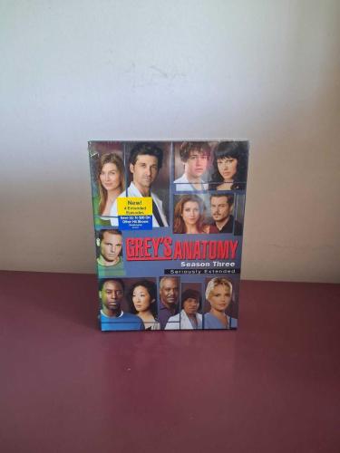 Dvd Film Greys Anatomy Sezon 3 Seriously Extended Ambalajlı Amerika Baskısı Bölge 1  Türkçe Yok Nadir Koleksiyon Arşiv