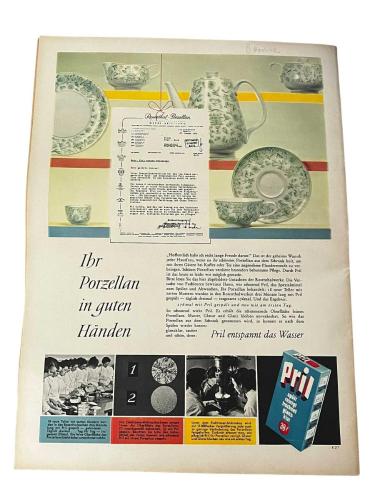 Revue Illustrierte 2 April 1955 Nr. 14 – Cover Arlene Dahl – Prinzessin Margaret