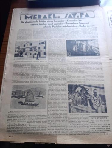 Hakimiyeti Milliye Gazetesi - Turkish Newspaper - 21 Kanunuevvel (Aralık ) 1929 - gündelik Amerika'nın iştiraki yazan Zeki Mesut Başmakale - meclis reisimiz Kazım Paşa İstanbul'da parlak bir merasimle karşılandı - büyük erkan-ı Harbiye reisi Fevzi Paşa'nın kerimesi hanımla Erkanı Harbiye hava müşaviri binbaşı Şefik Bey'in nişan merasimi Dün Mustafa Kemal Paşa hazretlerinin çankaya'daki köşkü'nde icra olunmuştur Fotoğrafı - İş Bankası umum müdürü Celal Bayar Fotoğrafı - Almanya hükümeti ile Reichsbank anlaşması - Beşler konferansı İngiltere kralı bir nutuk ile açacaktır - Türkiye Sovyet protokolünün akisleri - Filistin'de tabii hal avdet edemedi - Yaldız yazan Aka Gündüz Yazı Dizisi - Turing Kulüp seyyah celbi için hazırlığa başladı - Temmuz 14 yazan Emil Ludwig - Osram ampulleri - Chevrolet - Çin denizlerinde hüküm süren korsanlar Fotoğrafı - büyük tayyare piyangosu - İsmet Paşa kız enstitüsü'nde kızlarımızın ev ve aile hayatında kendilerine lazım olan dersler gösterilmektedirler foto