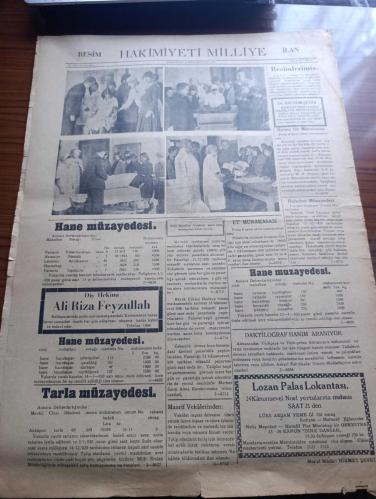 Hakimiyeti Milliye Gazetesi - Turkish Newspaper - 21 Kanunuevvel (Aralık ) 1929 - gündelik Amerika'nın iştiraki yazan Zeki Mesut Başmakale - meclis reisimiz Kazım Paşa İstanbul'da parlak bir merasimle karşılandı - büyük erkan-ı Harbiye reisi Fevzi Paşa'nın kerimesi hanımla Erkanı Harbiye hava müşaviri binbaşı Şefik Bey'in nişan merasimi Dün Mustafa Kemal Paşa hazretlerinin çankaya'daki köşkü'nde icra olunmuştur Fotoğrafı - İş Bankası umum müdürü Celal Bayar Fotoğrafı - Almanya hükümeti ile Reichsbank anlaşması - Beşler konferansı İngiltere kralı bir nutuk ile açacaktır - Türkiye Sovyet protokolünün akisleri - Filistin'de tabii hal avdet edemedi - Yaldız yazan Aka Gündüz Yazı Dizisi - Turing Kulüp seyyah celbi için hazırlığa başladı - Temmuz 14 yazan Emil Ludwig - Osram ampulleri - Chevrolet - Çin denizlerinde hüküm süren korsanlar Fotoğrafı - büyük tayyare piyangosu - İsmet Paşa kız enstitüsü'nde kızlarımızın ev ve aile hayatında kendilerine lazım olan dersler gösterilmektedirler foto