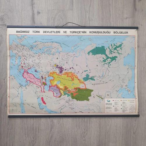 Bağımsız Türk Devletleri ve Türkçenin Konuşulduğu Bölgeler