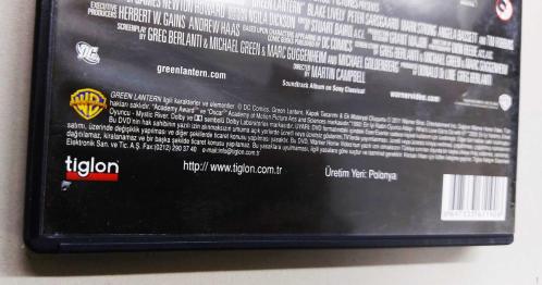 DC Green Lantern ( Yeşil Fener ) DVD Film