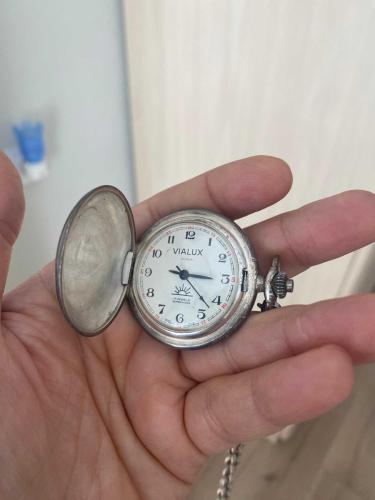 Gümüş CEP SAATİ