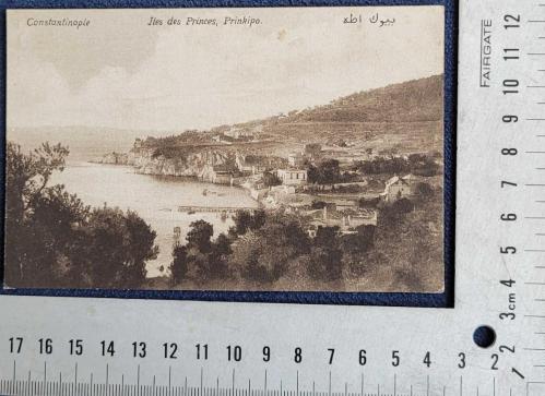 OSMANLI KARTPOSTAL İSTANBUL BÜYÜKADA EDİTÖR M.J.C.