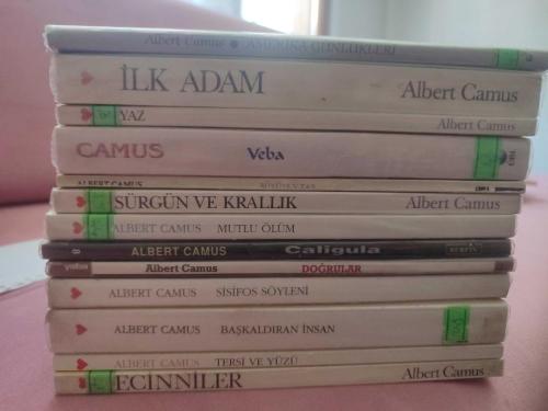 ALBERT CAMUS 13 kitap lot