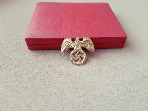 İKİNCİ DÜNYA SAVAŞI ALMANYA - NAZİ ASKERİ PİLOT BRÖVESİ - ROZET - MADALYA C5002