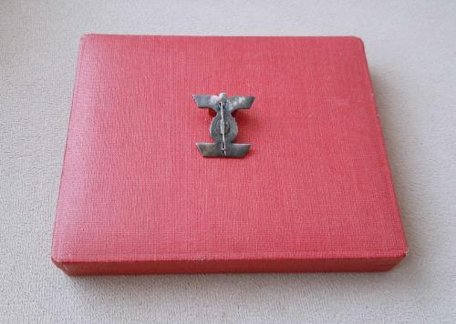 İKİNCİ DÜNYA SAVAŞI ALMANYA - NAZİ ASKERİ PİLOT BRÖVESİ - ROZETİ - MADALYA C5003