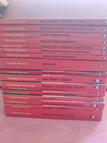 Friedrich Nietzsche Toplu Eserleri 17 Kitap LOT
