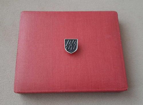 İKİNCİ DÜNYA SAVAŞI ALMANYA - NAZİ ASKERİ SS ROZETİ - MADALYA C5005