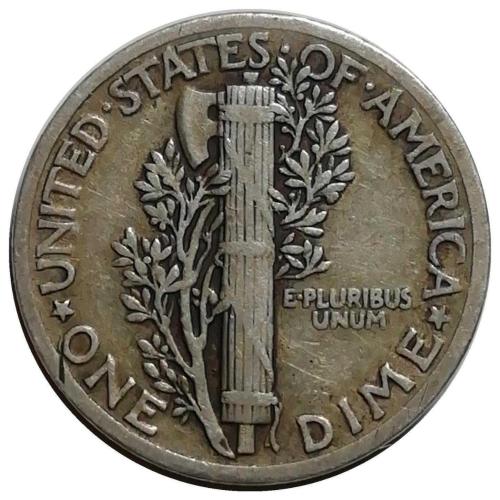 ABD 1936 Yılı 10 Cent Mercury ÇÇT