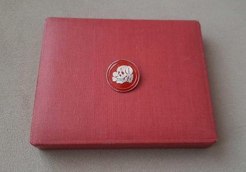 İKİNCİ DÜNYA SAVAŞI ALMANYA - NAZİ ASKERİ KURU KAFA ROZETİ - MADALYA C5010