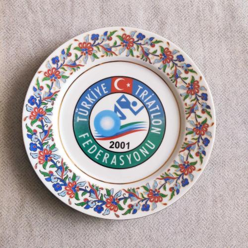 TÜRKİYE TRİATLON FEDERASYONU - Kütahya Porselen ( Hand Made )