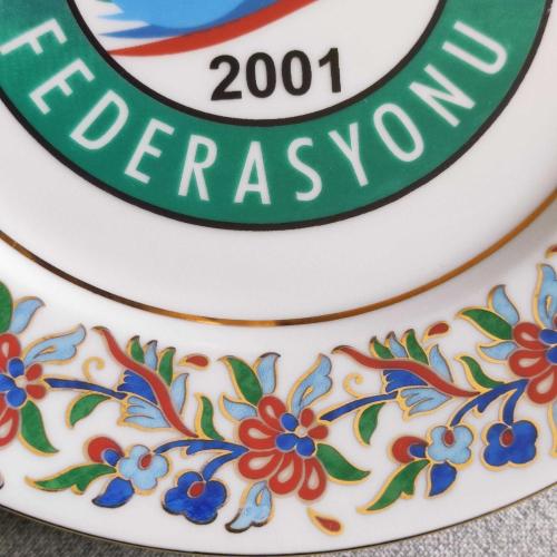 TÜRKİYE TRİATLON FEDERASYONU - Kütahya Porselen ( Hand Made )