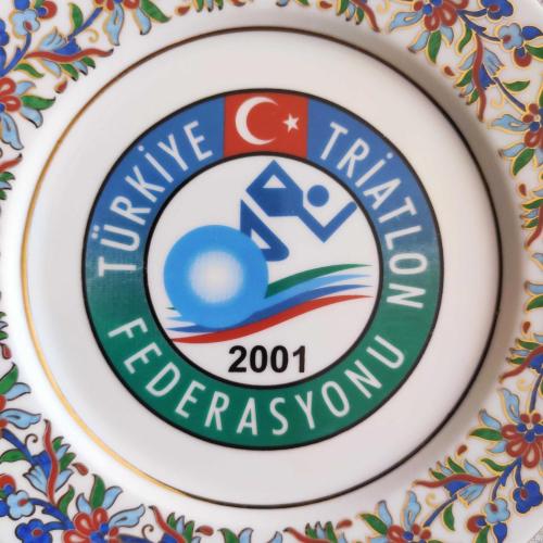 TÜRKİYE TRİATLON FEDERASYONU - Kütahya Porselen ( Hand Made )
