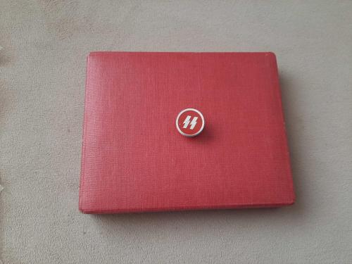 İKİNCİ DÜNYA SAVAŞI ALMANYA - NAZİ ASKERİ SS ROZETİ - MADALYA C5013