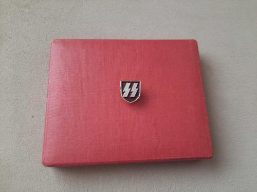 İKİNCİ DÜNYA SAVAŞI ALMANYA - NAZİ ASKERİ SS ROZETİ - MADALYA C5013