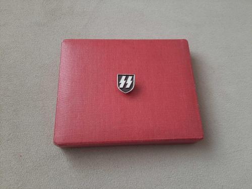 İKİNCİ DÜNYA SAVAŞI ALMANYA - NAZİ ASKERİ SS ROZETİ - MADALYA C5013