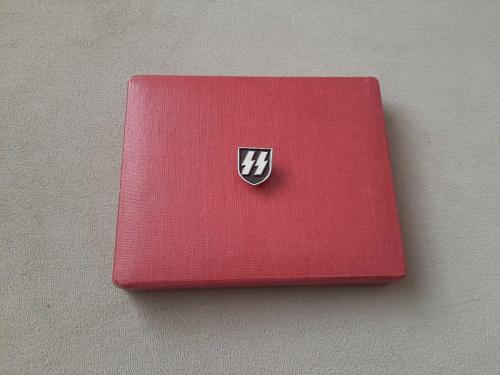 İKİNCİ DÜNYA SAVAŞI ALMANYA - NAZİ ASKERİ SS ROZETİ - MADALYA C5013