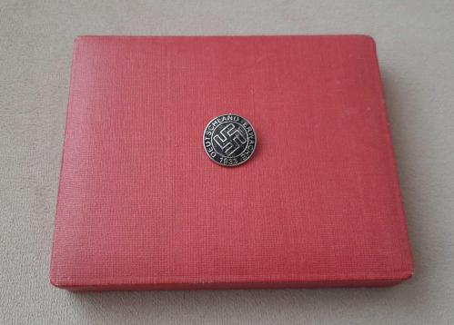 İKİNCİ DÜNYA SAVAŞI ALMANYA - NAZİ ASKERİ ROZETİ - MADALYA C5014