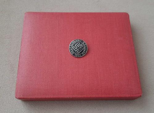 İKİNCİ DÜNYA SAVAŞI ALMANYA - NAZİ ASKERİ ROZETİ - MADALYA C5014