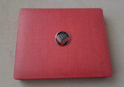 İKİNCİ DÜNYA SAVAŞI ALMANYA - NAZİ ASKERİ ROZETİ - MADALYA C5018