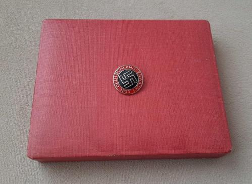 İKİNCİ DÜNYA SAVAŞI ALMANYA - NAZİ ASKERİ ROZETİ - MADALYA C5019