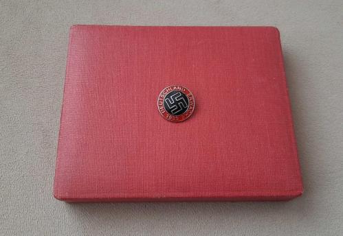 İKİNCİ DÜNYA SAVAŞI ALMANYA - NAZİ ASKERİ ROZETİ - MADALYA C5019