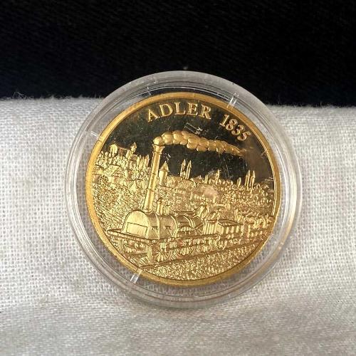 1985 Almanya Adler 150. Yıl Anı Jetonu