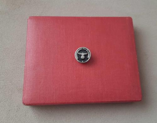 İKİNCİ DÜNYA SAVAŞI ALMANYA - NAZİ ASKERİ ROZETİ - MADALYA C5027