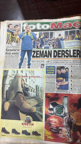 FOTOMAÇ SPOR GAZETESİ - TURKISH NEWSPAPER - DOĞUM GÜNÜ HEDİYESİ  - EKSİKSİZ TAM TAKIM GAZETE -21 EKİM 1999  HASMET BABAOĞLU - ERHAN ONAL - GÖKMEN ÖZDENAK - AHMET ÇAKIR - HAKKI YALÇIN - LEVENT TÜZEMEN - KAYA ÇİLİNGİROĞLU - VITOR MELO PEREIRA - FATİH TERİM - MEHMET CANSUN - ALİ DÜRÜST - GIANLUCA VIALLI  TARAFTAR - RÜYANIN ACI SONU - SPOR SEVGİ BARIŞ VE DOSTLUKTUR - 23 YIL SONRA HEZİMET - NEDİR BU? - BURAYA KADAR - GERÇEKLER ACI - BİR BİLET 100 MİLYON LİRA - İNANAMIYORLAR - MASALIN SONU - SUNİ CEHENNEM - YÜREKSİZLİK - ŞEREFLİ YENİLGİ - FUTBOLDA KALİTE VARDIR - TERİM ACI KONUŞTU - GÜCÜMÜZ BU KADAR - HEPİMİZ KAHROLDUK  GALATASARAY 0 - 5 CHELSEA   - GALATASARAY  CHELSEA  HERTHA BERLİN  MILAN