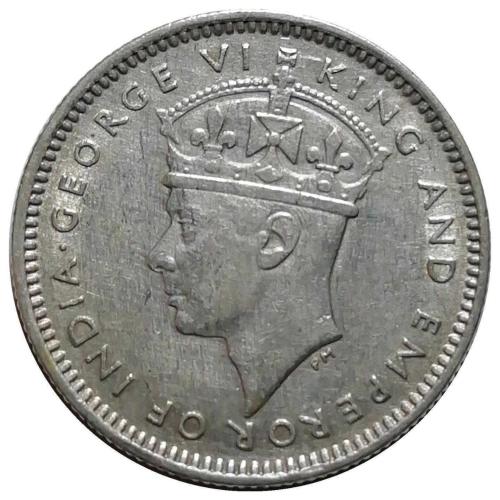 Malaya 1939 Yılı 10 Cent ÇİL