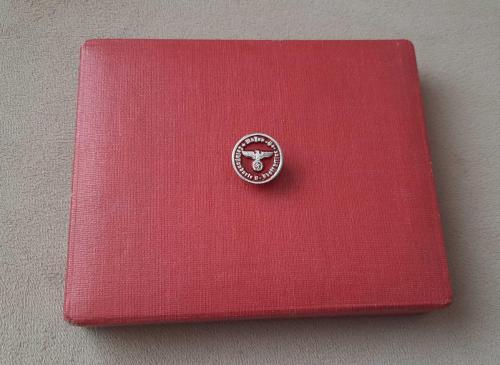 İKİNCİ DÜNYA SAVAŞI ALMANYA - NAZİ ASKERİ ROZETİ - MADALYA C5035