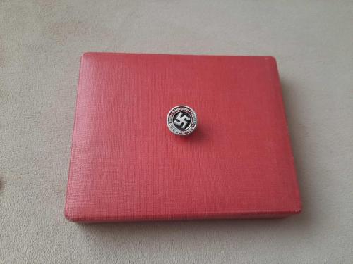 İKİNCİ DÜNYA SAVAŞI ALMANYA - NAZİ ASKERİ ROZETİ - MADALYA C5037