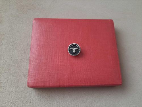 İKİNCİ DÜNYA SAVAŞI ALMANYA - NAZİ ASKERİ ROZETİ - MADALYA C5038