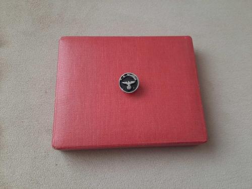 İKİNCİ DÜNYA SAVAŞI ALMANYA - NAZİ ASKERİ ROZETİ - MADALYA C5040