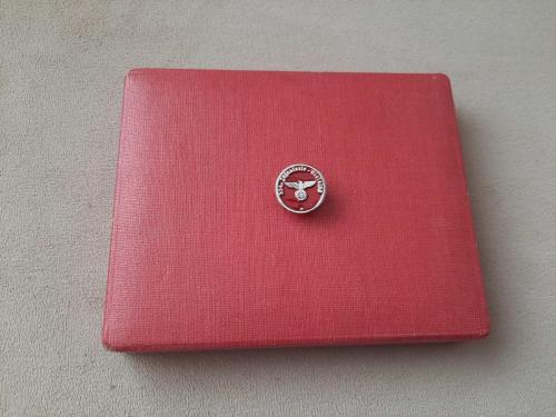 İKİNCİ DÜNYA SAVAŞI ALMANYA - NAZİ ASKERİ ROZETİ - MADALYA C5041