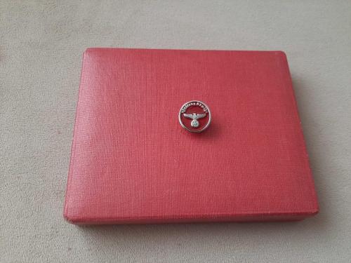 İKİNCİ DÜNYA SAVAŞI ALMANYA - NAZİ ASKERİ ROZETİ - MADALYA C5044