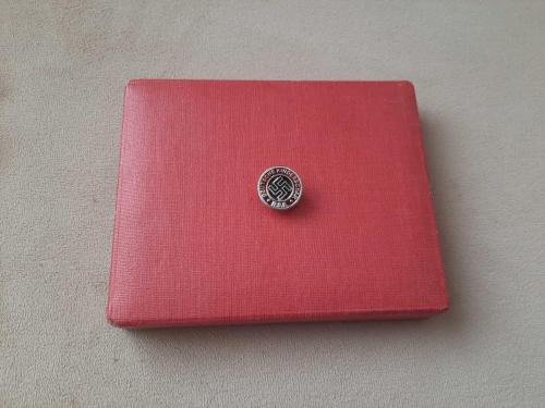 İKİNCİ DÜNYA SAVAŞI ALMANYA - NAZİ ASKERİ ROZETİ - MADALYA C5046