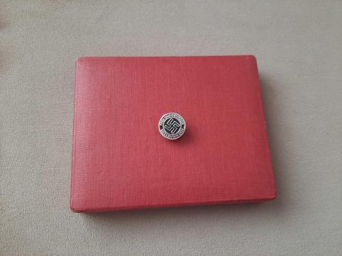 İKİNCİ DÜNYA SAVAŞI ALMANYA - NAZİ ASKERİ ROZETİ - MADALYA C5054