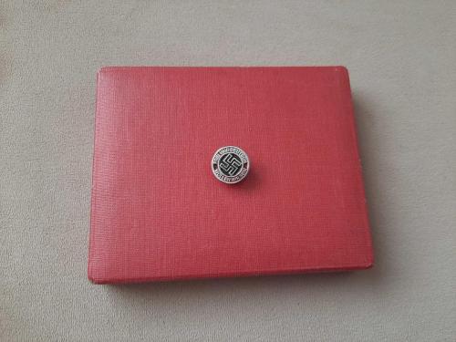 İKİNCİ DÜNYA SAVAŞI ALMANYA - NAZİ ASKERİ ROZETİ - MADALYA C5054